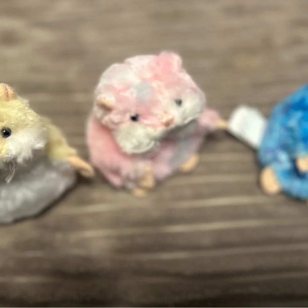 Webkinz Colorfful Plush Hamster Toys